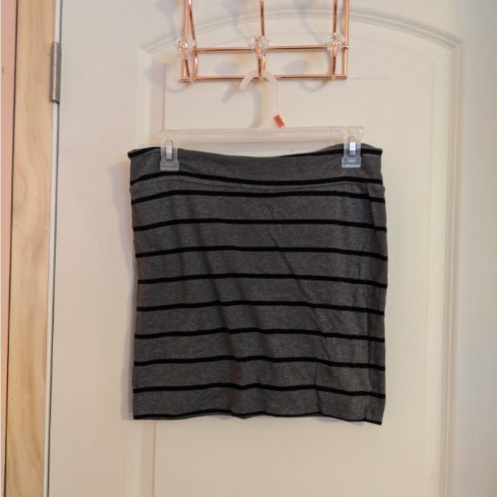 Striped Mini Skirt